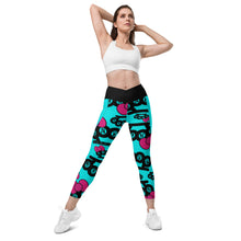 Load image into Gallery viewer, Crossover leggings with pockets 02