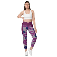 Load image into Gallery viewer, Crossover leggings with pockets 09