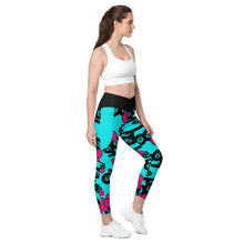 Load image into Gallery viewer, Crossover leggings with pockets 02