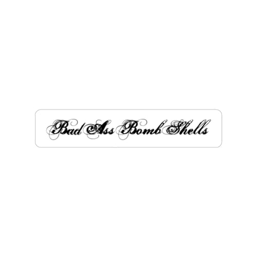 Transparent Outdoor Stickers, Die-Cut, 1pcs