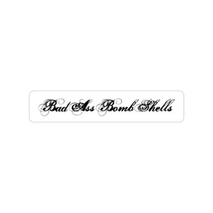 Transparent Outdoor Stickers, Die-Cut, 1pcs