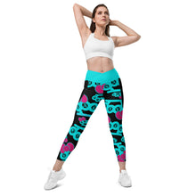 Load image into Gallery viewer, Crossover leggings with pockets 01