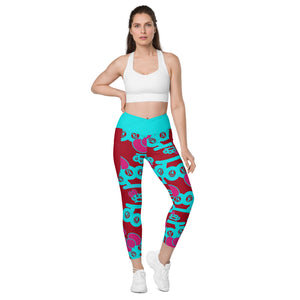 Crossover leggings with pockets 03