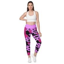 Load image into Gallery viewer, Crossover leggings with pockets 07