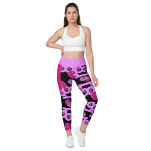 Crossover leggings with pockets 07