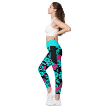 Load image into Gallery viewer, Crossover leggings with pockets 01