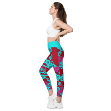 Load image into Gallery viewer, Crossover leggings with pockets 03